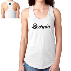 SCORPIO Zodiac Racerback Tank